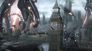 Reapers destroy London promo picture Mass Effect 3