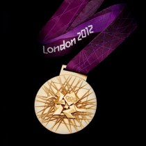 London 2012 Olympic gold medal, free will